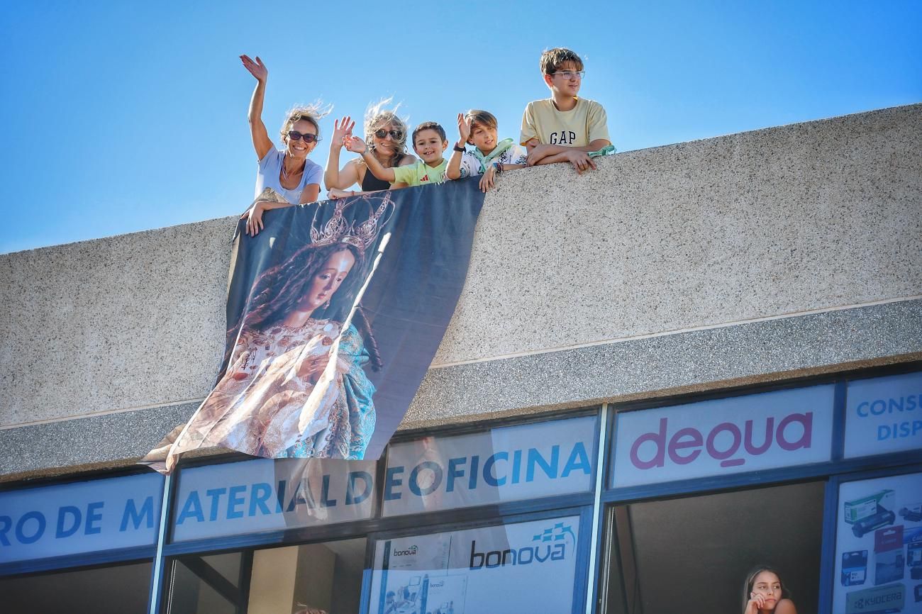 La 'Morenita' visita el Hospital de Nuestra Señora de La Candelaria