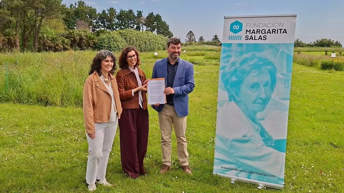 La Fundación Margarita Salas y el Ayuntamiento de Valdés renuevan su alianza (con la Fonte Baxa como escenario de excepción) para acercar la ciencia a los más pequeños