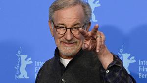 Spielberg en la Berlinale, donde ha sido homenajeado. 