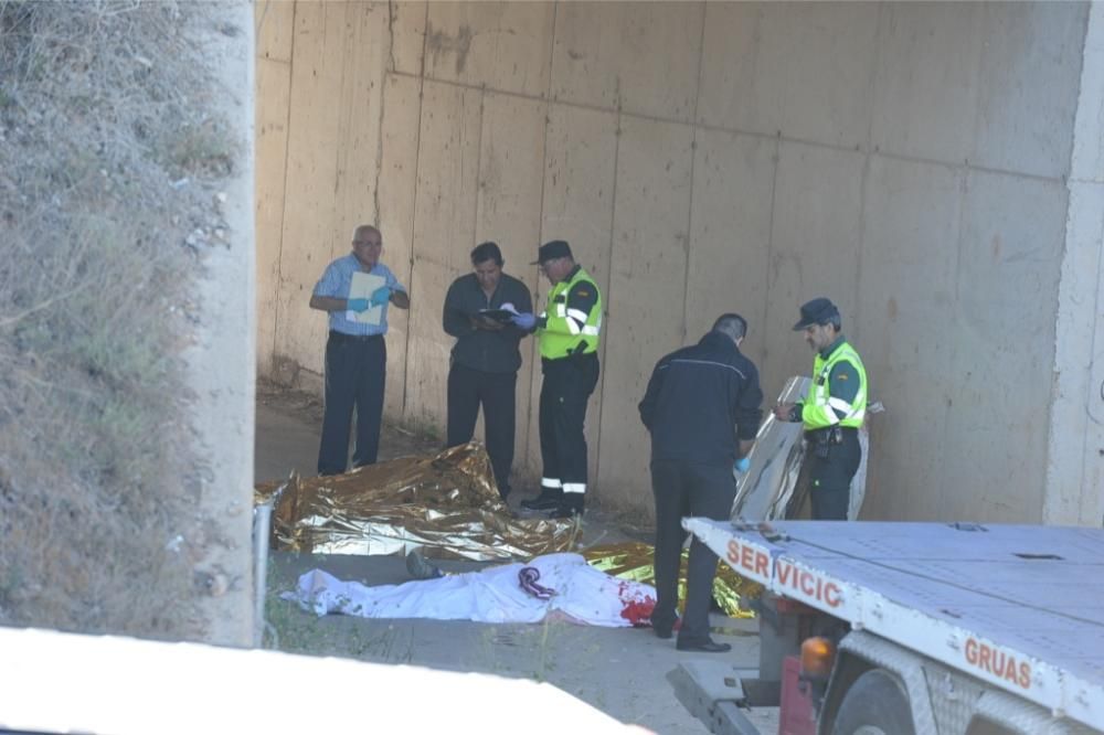 Grave accidente en la autovía Lorca-Águilas