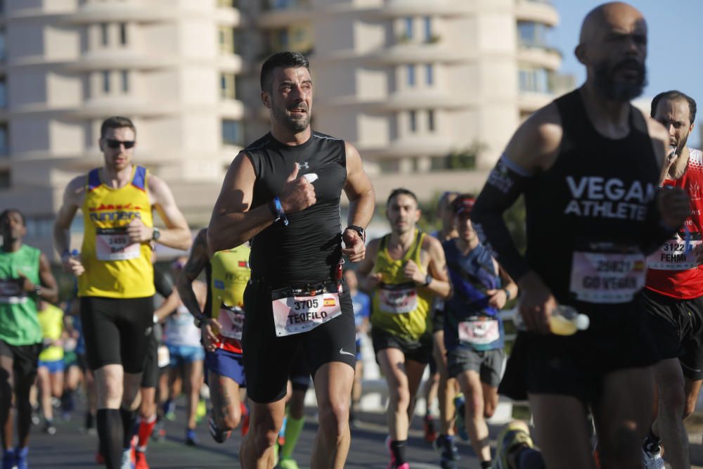 Las mejores imágenes del Maratón Valencia 2019