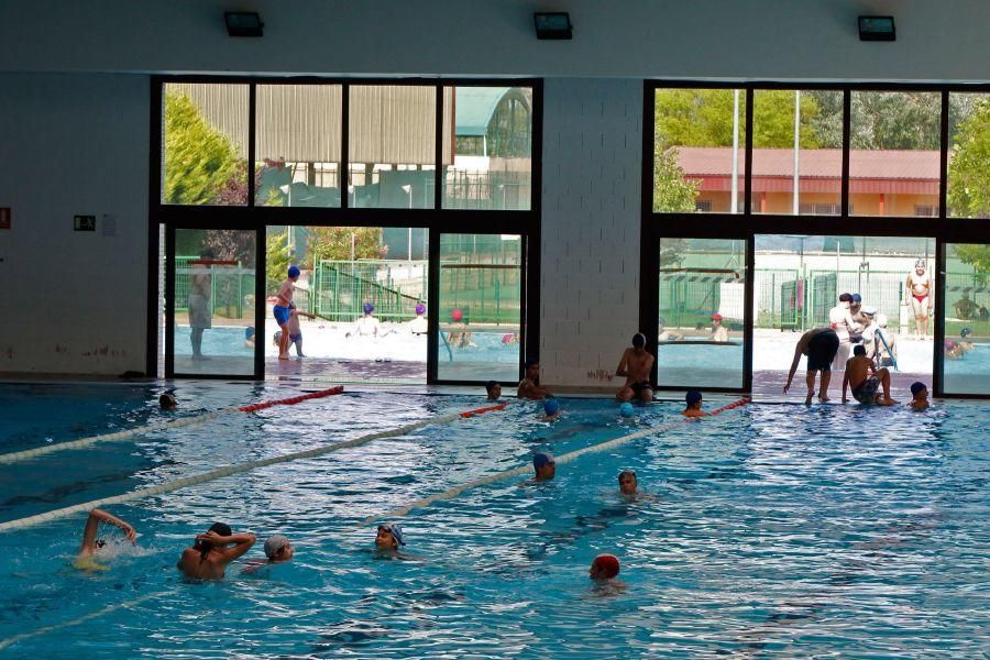 Así era y así es la piscina Sindical de Zamora