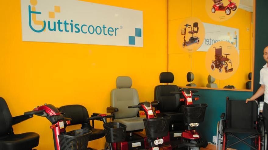 Tienda de Tuttiscooter en la ciudad de Cartagena