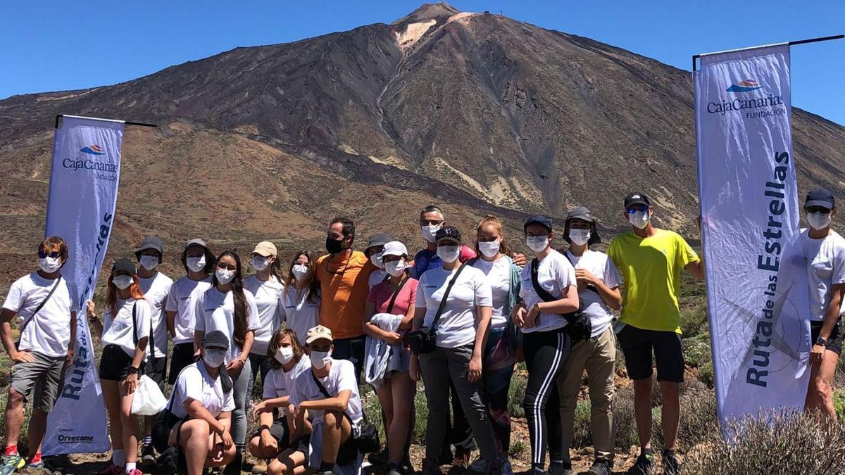 Actividad de la Ruta de las Estrellas en El Teide. | | E.D.