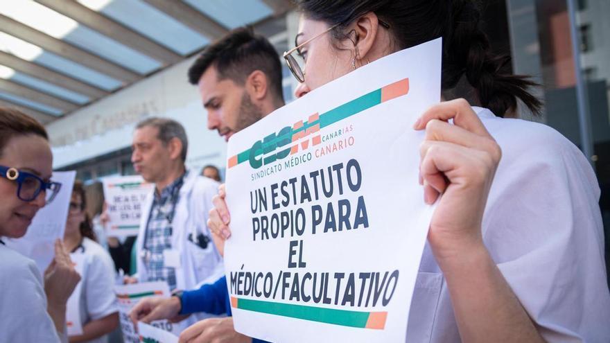 El Estatuto Marco se sella sin el apoyo de los sindicatos médicos de Canarias: "No contempla nuestras reivindicaciones"