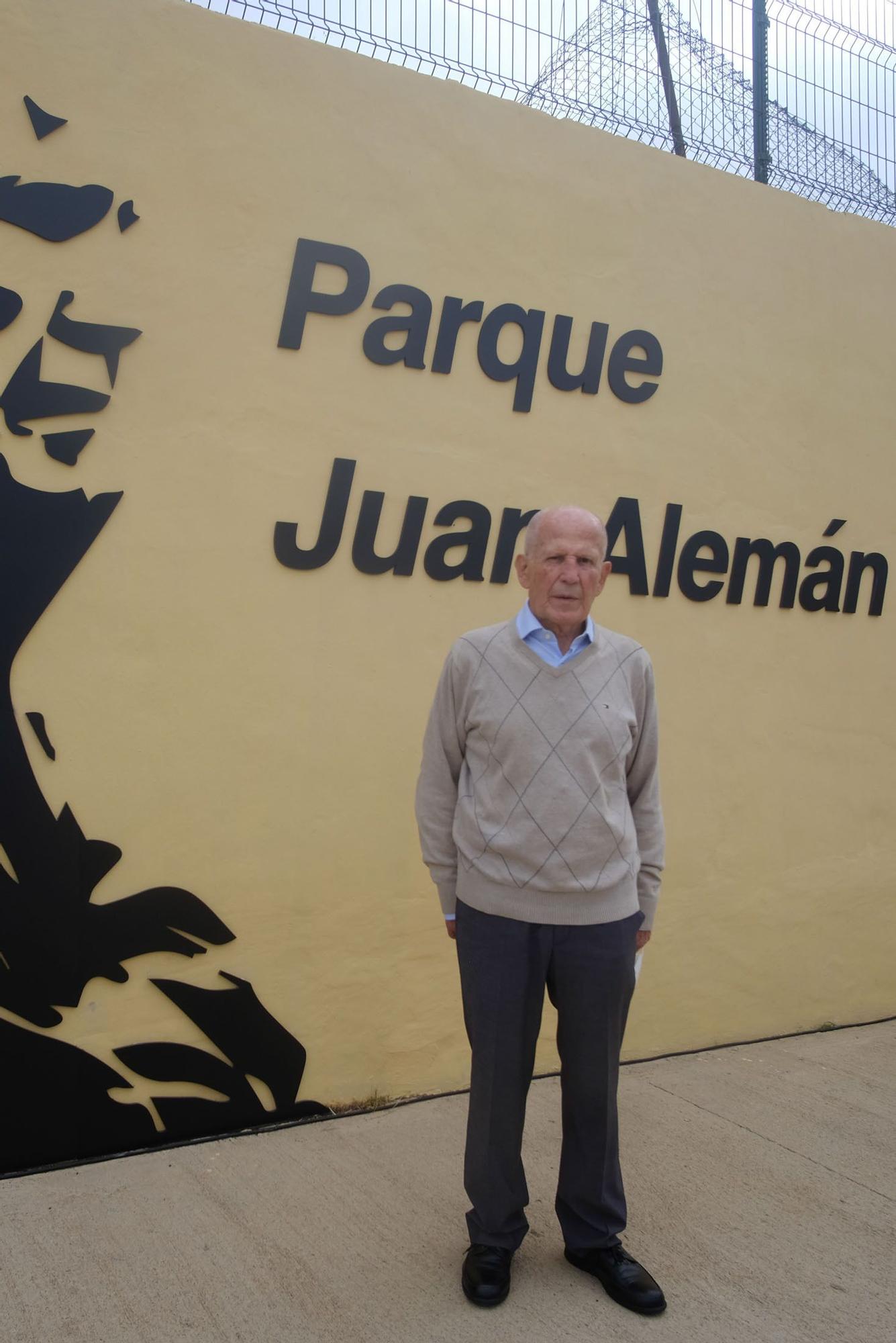 Homenaje a Juan Alemán Cáceres, histórico líder vecinal de La Paterna