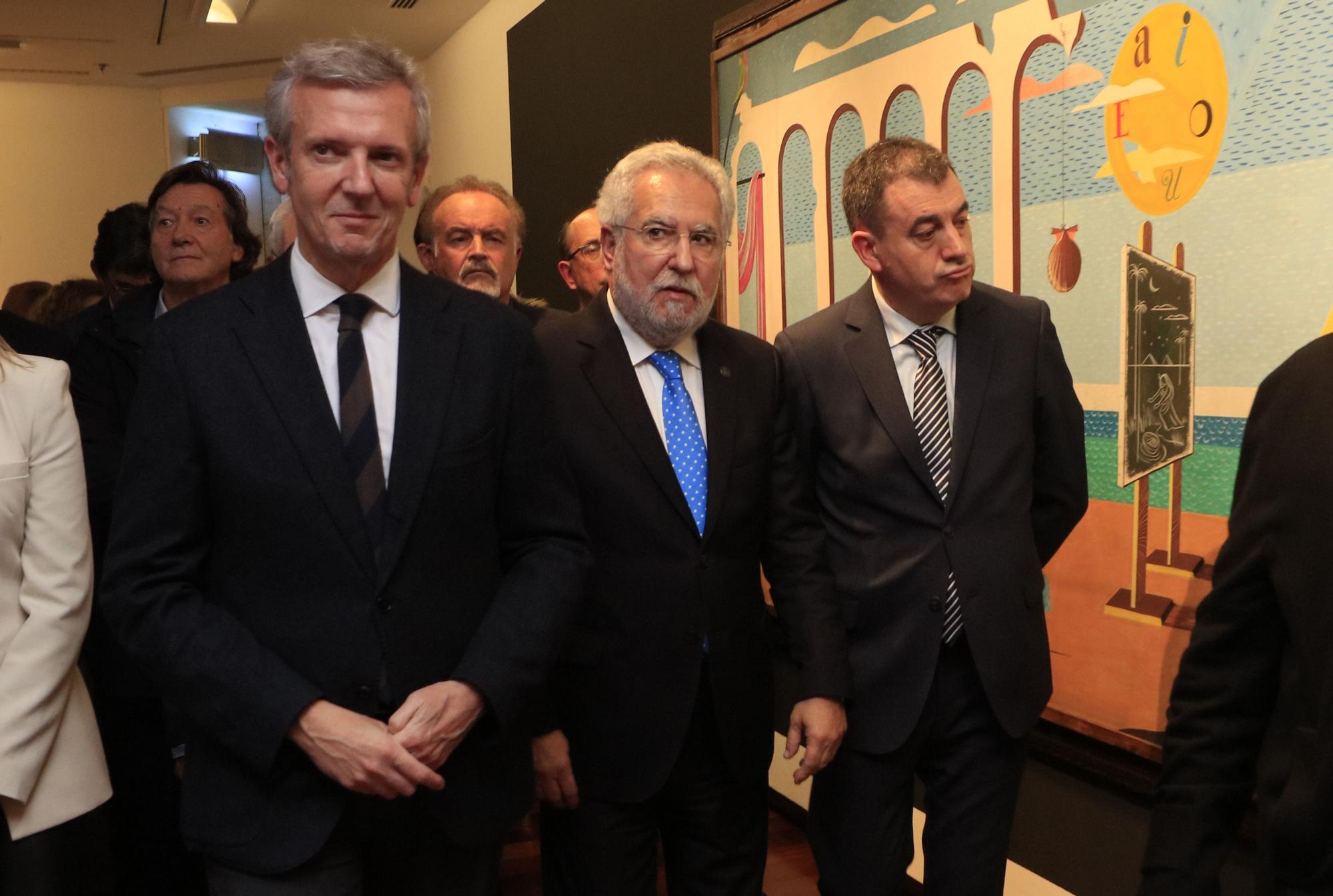 La colección del Parlamento de Galicia se estrena en Vigo con 'A Nosa Arte'