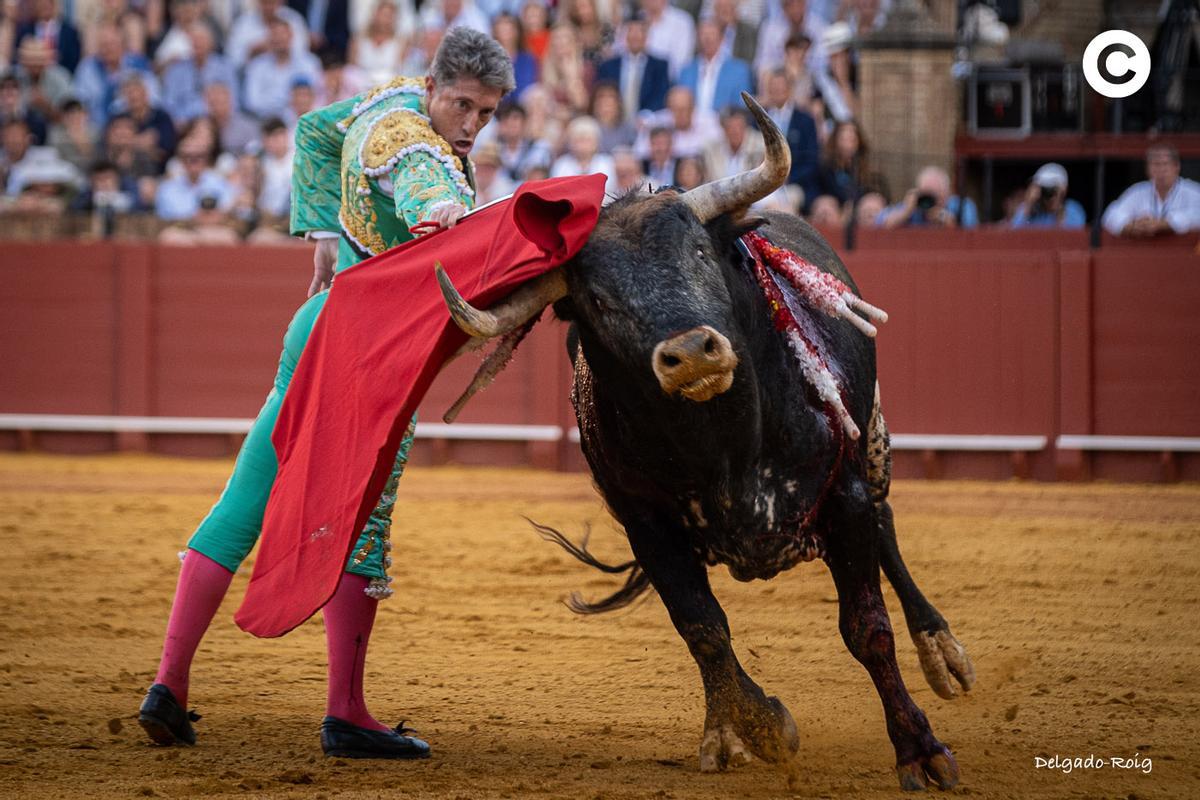 A ‘Montesin’o le cortó la única oreja de la tarde.
