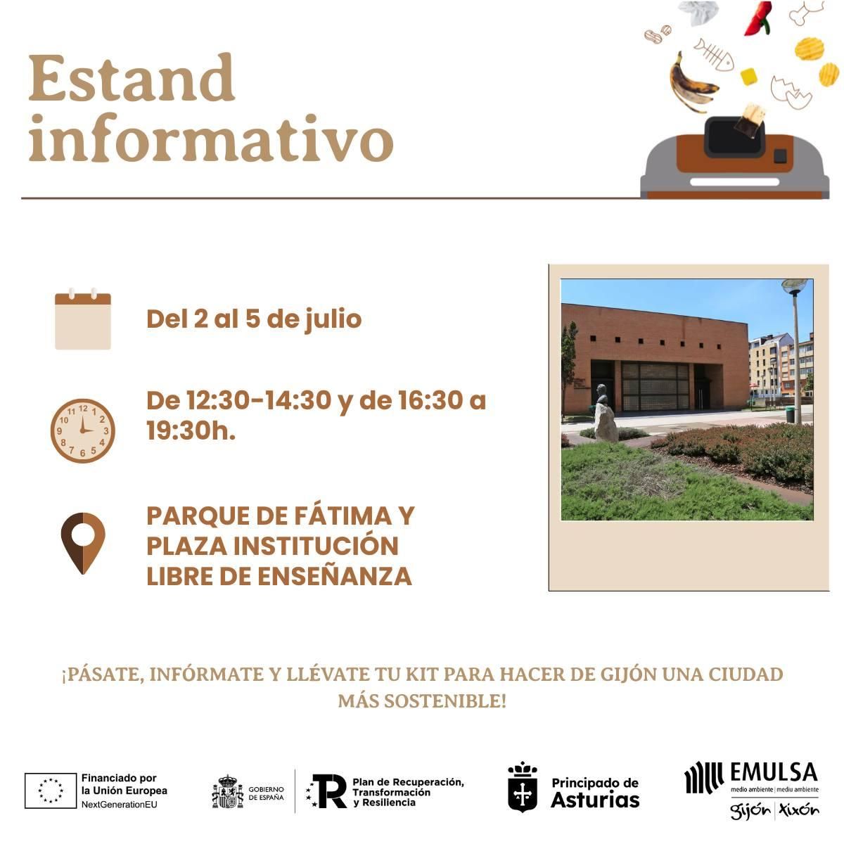Cartel anunciador de la acción en La Calzada.