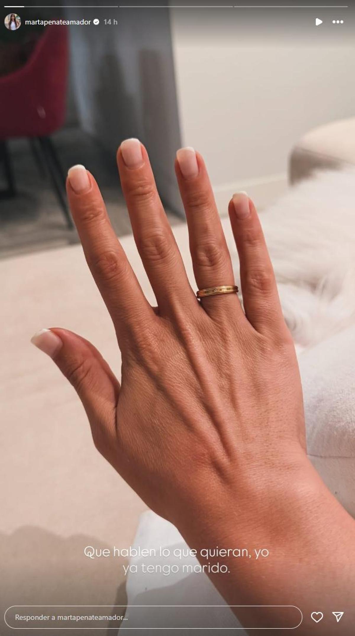 Publicación de Marta Peñate.