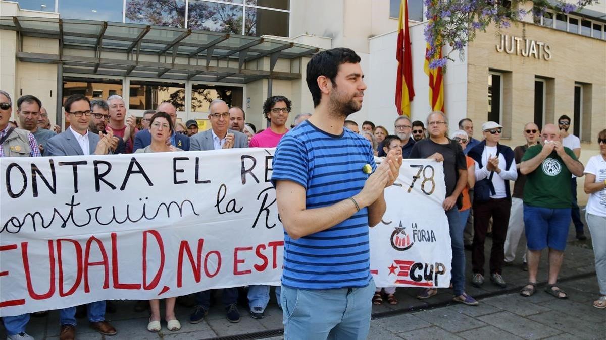 El alcalde de Argentona, Eudald Calvo