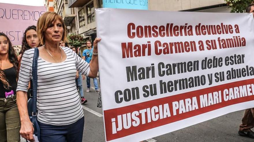 El fiscal pide devolver su nieta a la abuela coraje de Orihuela