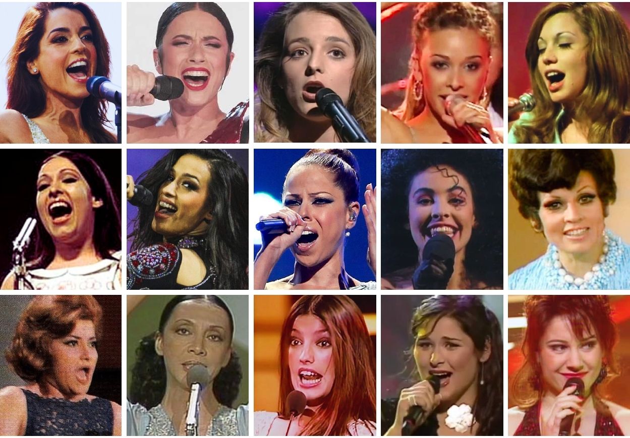 Rosa, Beth, Pastora, Massiel... Las propuestas femeninas de España en Eurovisión suelen quedar mejor que las masculinas.