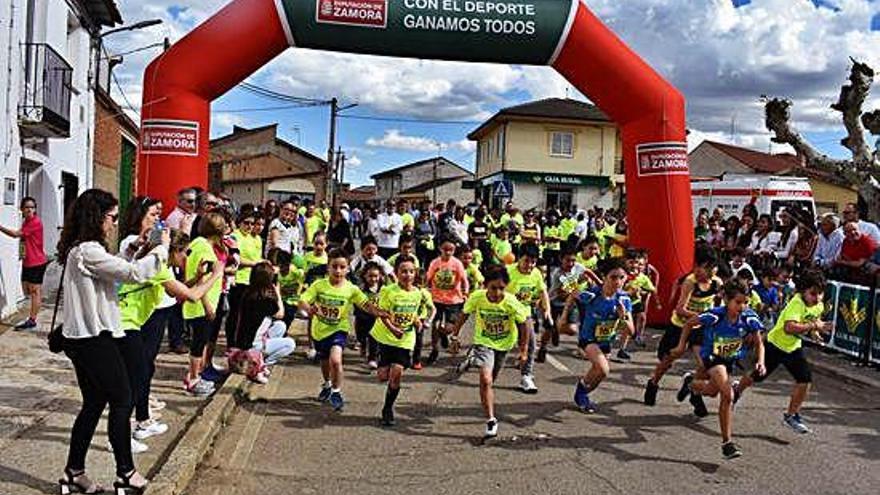 Imagen de la salida para las categorías inferiores.