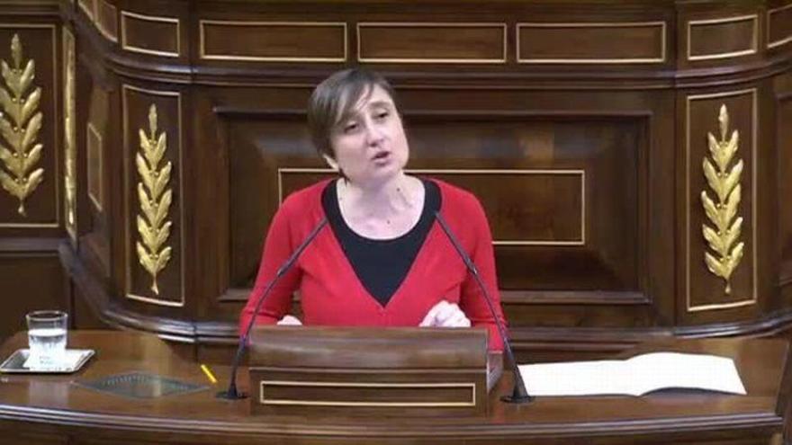Emotiva defensa de Marta Sibina de la ley de eutanasia de Podemos