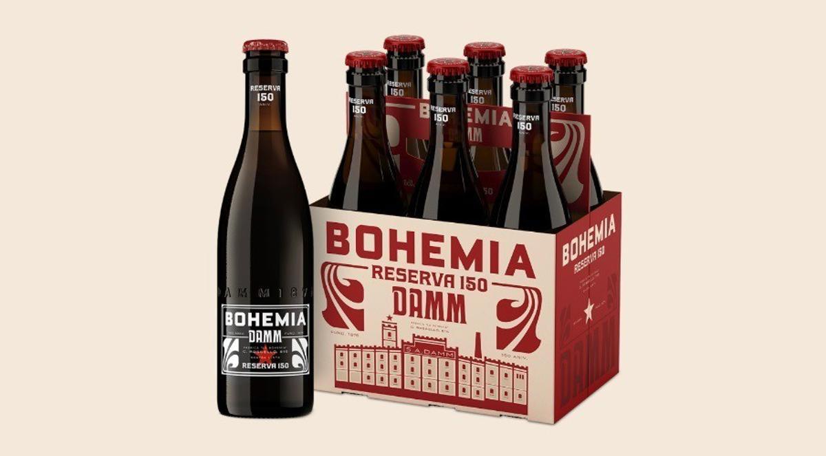 La cerveza Bohemia Reserva 150 de Damm.