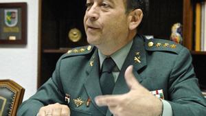 El general de la Guardia Civil, Francisco Espinosa