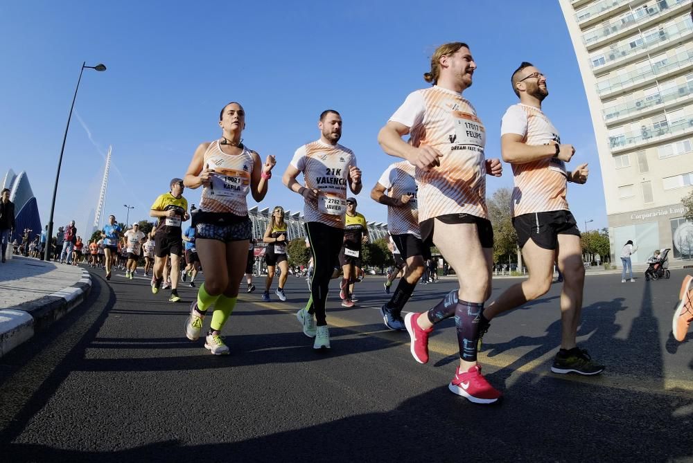 Las mejores imágenes del Medio Maratón Valencia Tr