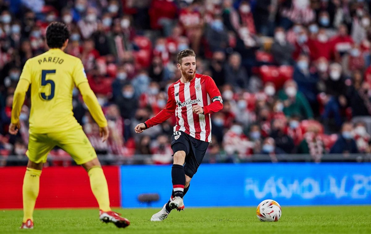 El mediocampista del Athletic Club Iker Muniain.