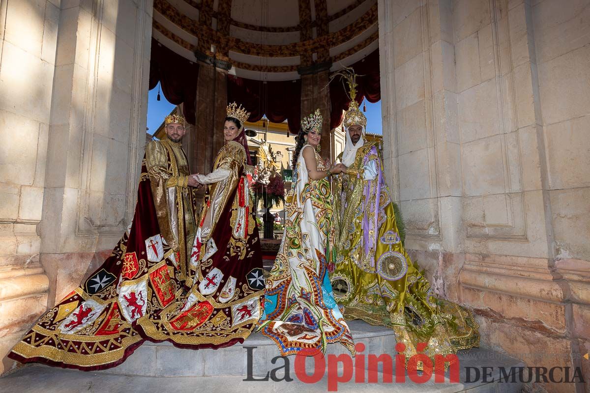 Moros y Cristianos en la mañana del dos de mayo en Caravaca