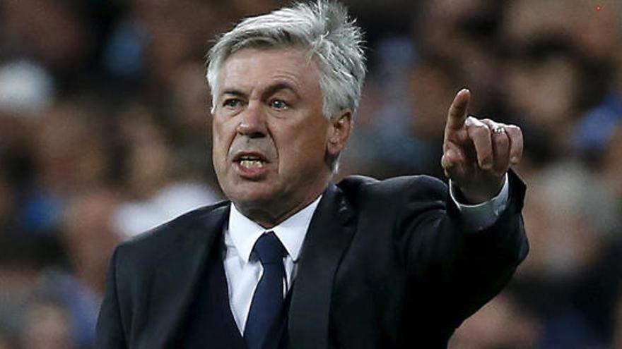 El entrenador del Real Madrid Carlo Ancelotti.