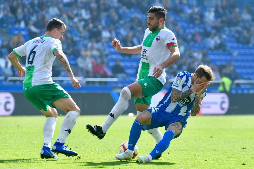 El Dépor cae ante el Extremadura en Riazor