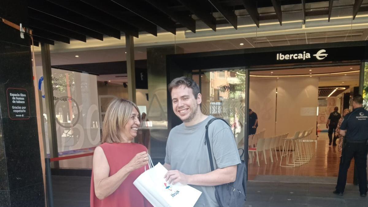 Ibercaja ha salido a la calle para celebrar su aniversario