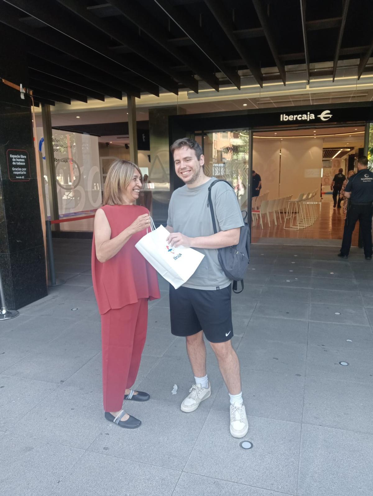 Ibercaja ha salido a la calle para celebrar su aniversario