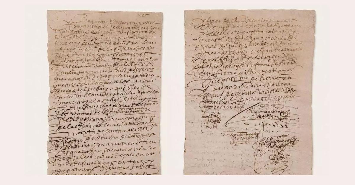 Un manuscrit de Cervantes arrencat d’un arxiu, a subhasta