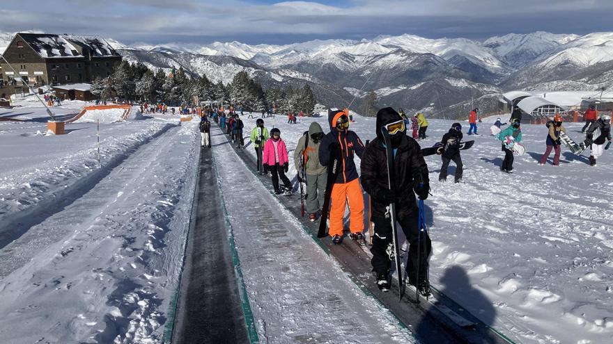 Les estacions d&#039;esquí d&#039;FGC tanquen el Nadal amb 175.000 usuaris, un 32% més que el 2019