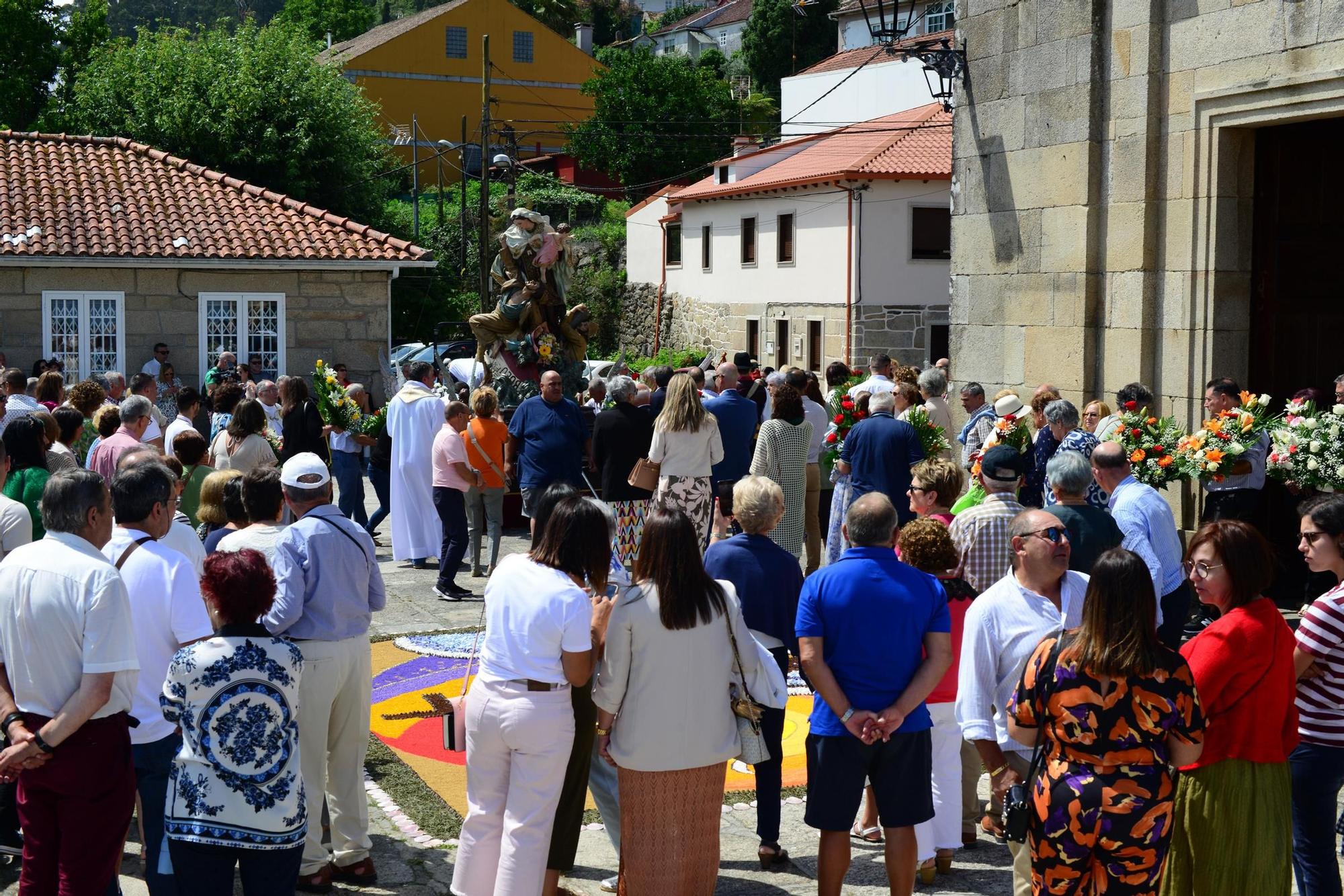 Las celebraciones en honor a la Virgen del Carmen en O Morrazo. La procesión en Bueu