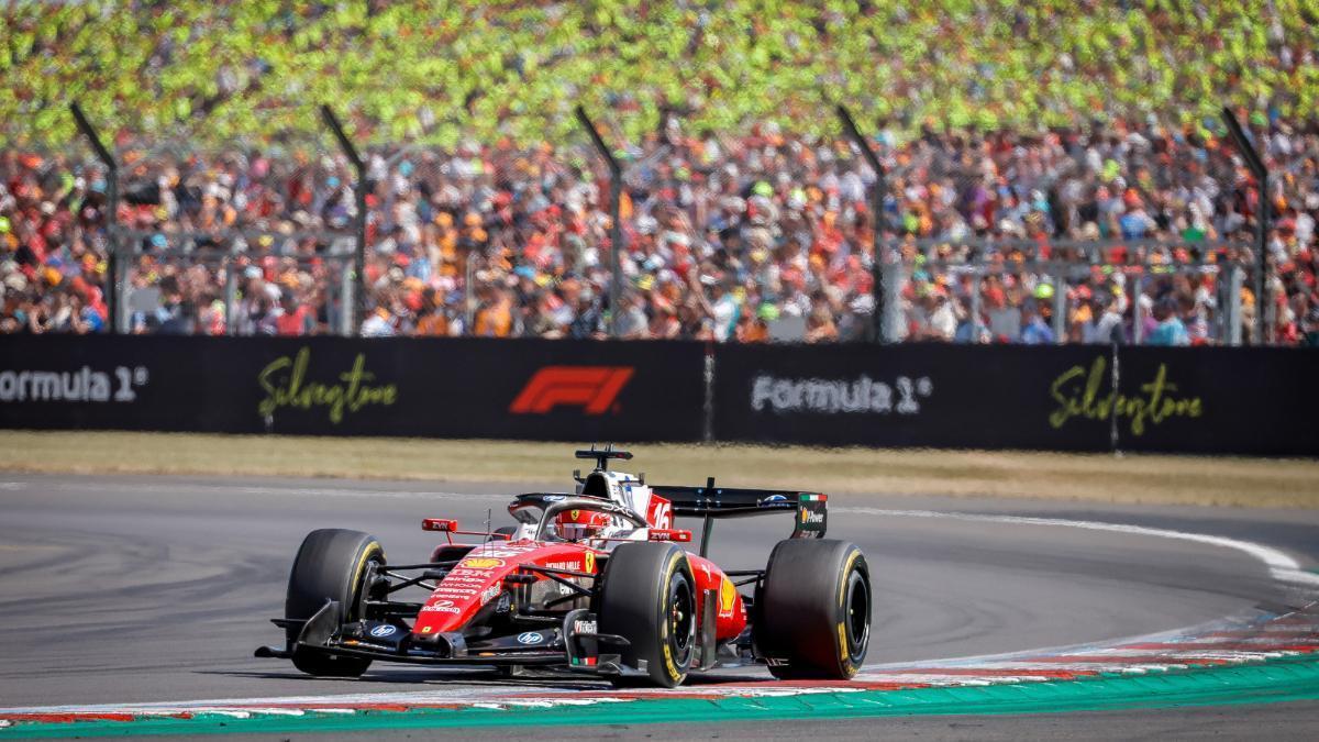 Leclerc, en Silverstone