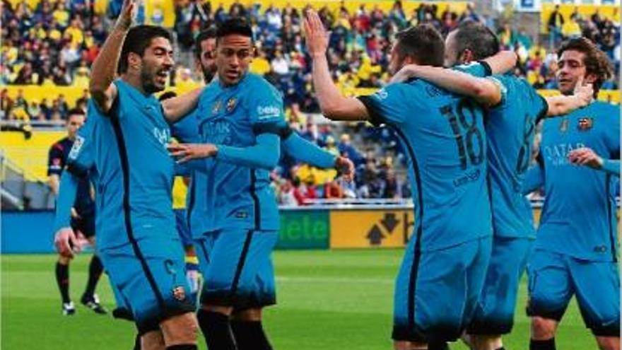 El Barça afronta el partit al camp de l&#039;Arsenal sabent que té el títol de lliga molt ben encarat.