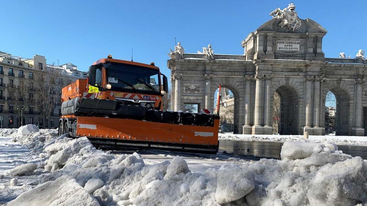 Madrid pide que se declare zona catastrófica tras los daños causados por Filomena