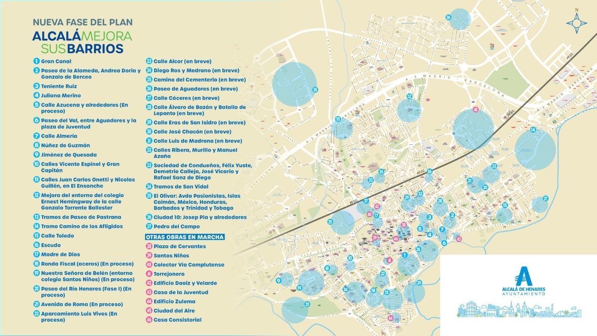 Desde el Ayuntamiento anunciaron recientemente nuevas obras para llegar a todos los barrios