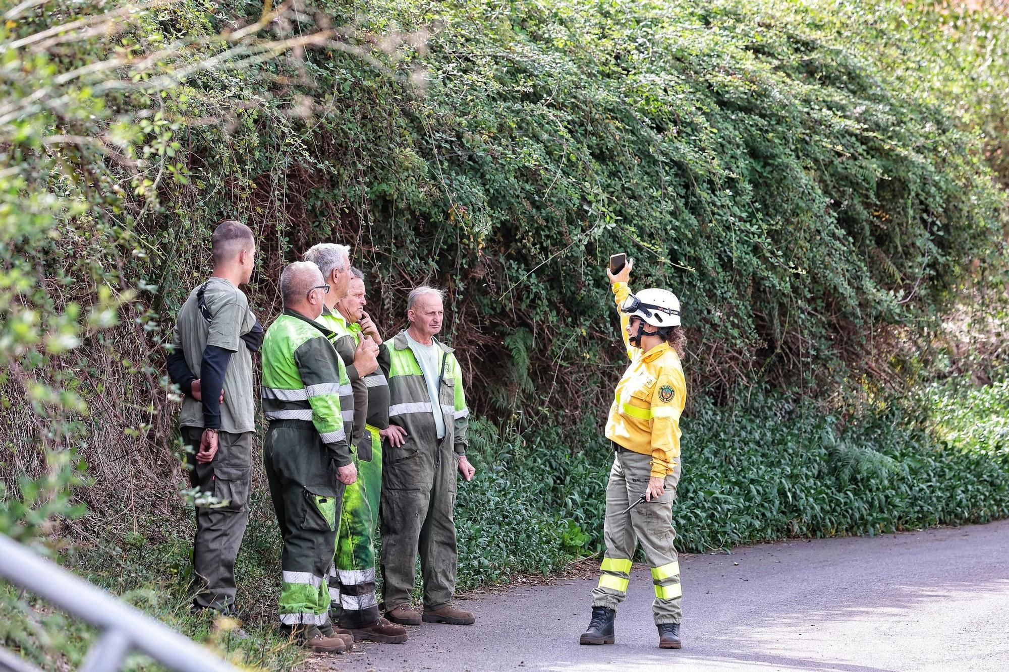 Realojadas las familias afectadas por el incendio en El Sauzal