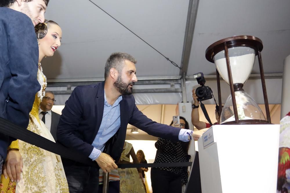 Inauguración de la exposición de fallas de Sección Especial