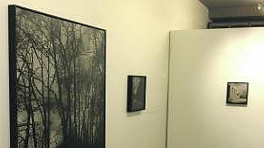 Sobre estas líneas, a la izquierda, obras de Ruiz de la Peña; a la derecha, de Marcos Morilla.
