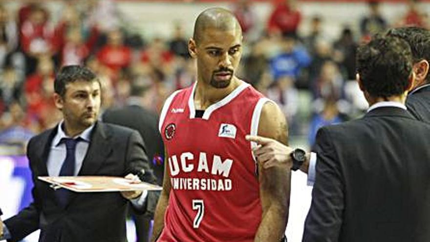 Ime Udoka en el UCAM CB.  | ÁGUEDA PÉREZ