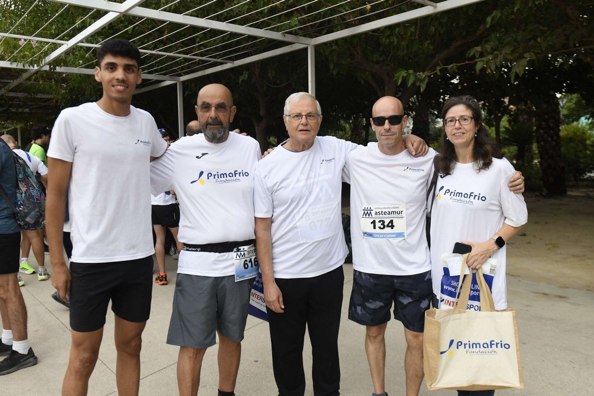 La carrera y marcha Solidaria Asteamur, en imágenes