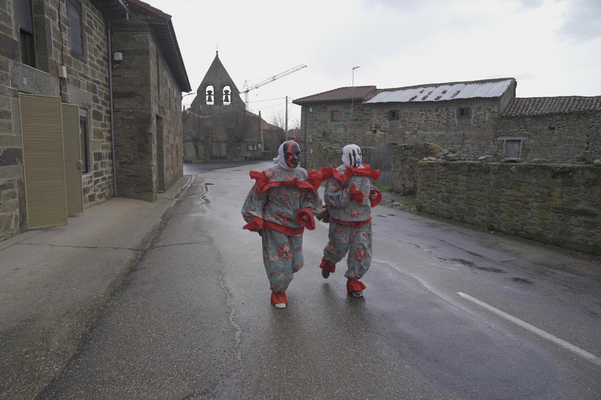 Martes de Carnaval en Villanueva de Valrojo.