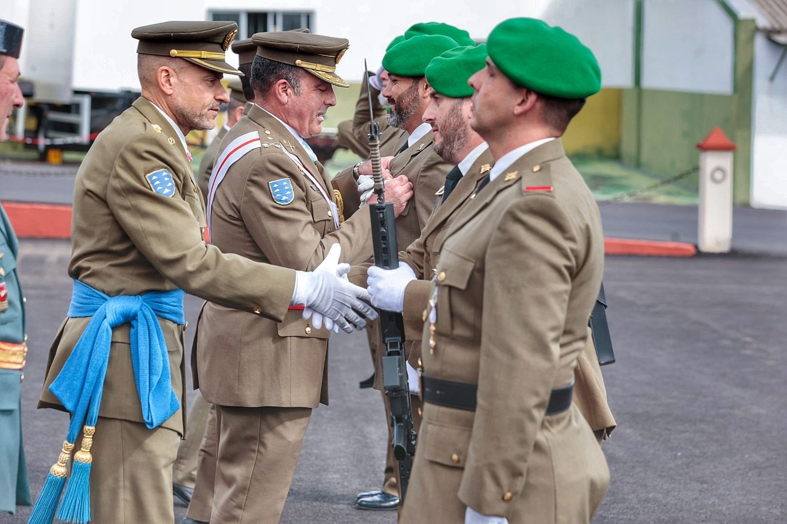 Acto militar por San Juan Bosco, patrón de los especialistas del Ejército