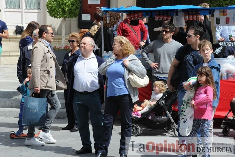 Ambiente sardinero en las calles de Murcia