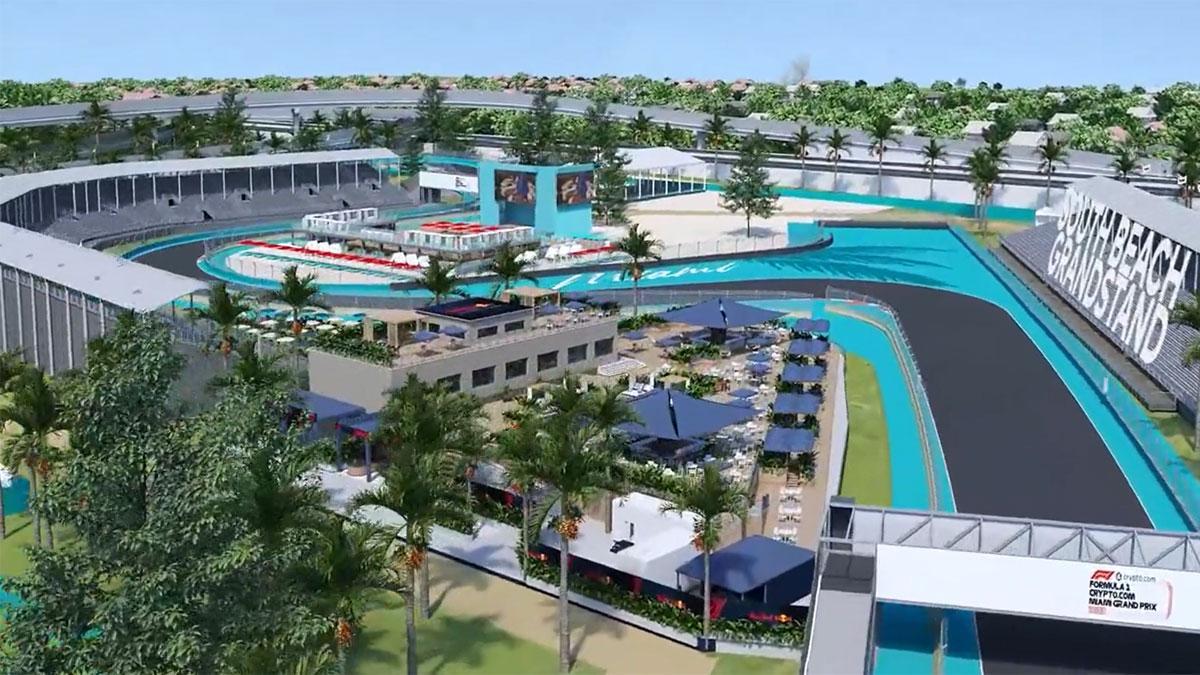 Panorámica del GP de Miami de F1 2022