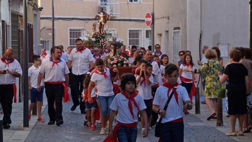 San Roque vuelve a su ermita con una semana de retraso