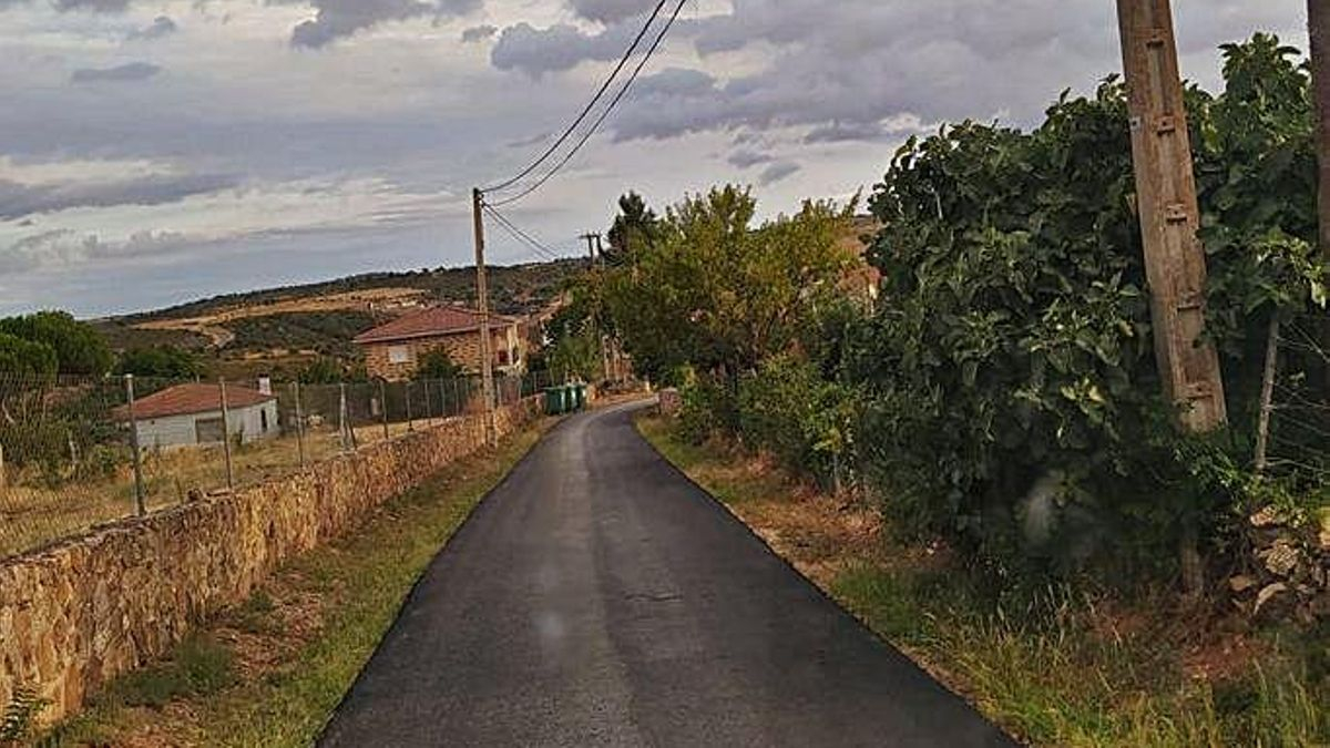 Nueva carretera de Villaflor. | Ch. S. 