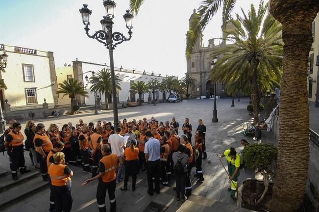 CONCENTRACION MANIFESTACION TRABAJADORES ZONAS ...