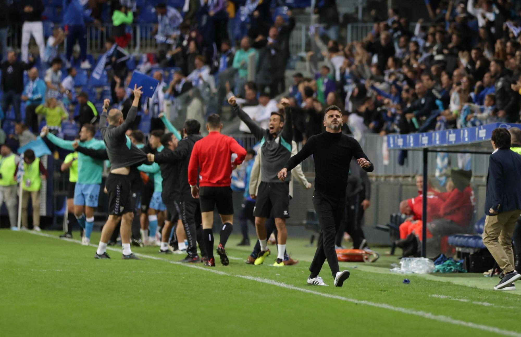 Málaga CF - Córdoba CF | Las imágenes del partido en La Rosaleda