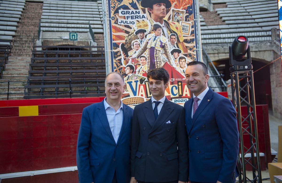 Así ha sido la presentación de los carteles taurinos de la Feria de Julio en València