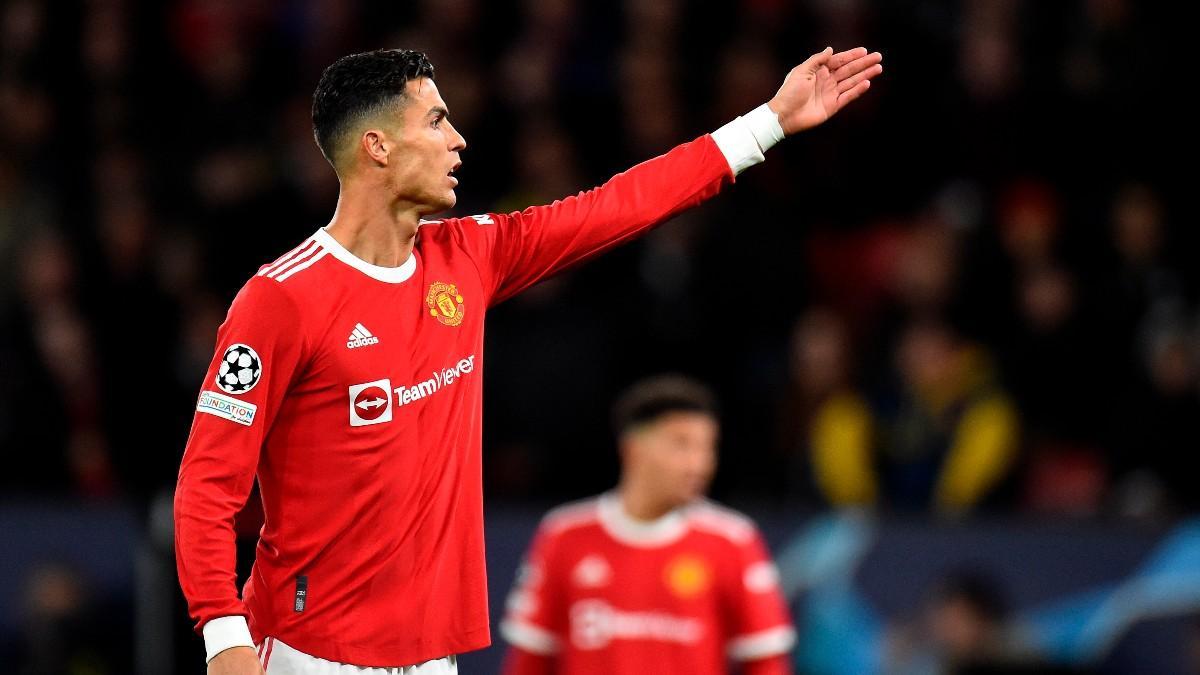 Cristiano Ronaldo, con el United